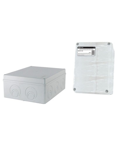 Коробка ОП 240х195х90мм, крышка, IP55, кабельные вводы d28-3шт, d37-2шт (SQ1401-1272). Распаячная коробка. TDM ЕLECTRIC в Петропавловске-Камчатском