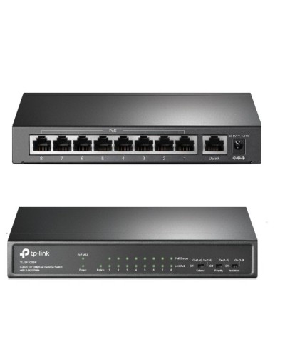 TL-SF1009P. Коммутатор 8-портовый. TP-Link в Петропавловске-Камчатском