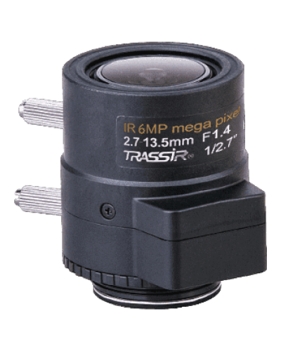 TR-L6M2.7D2.7-13.5IR. Объектив мегапиксельный с автоматической диафрагмой (АРД). Trassir в Петропавловске-Камчатском