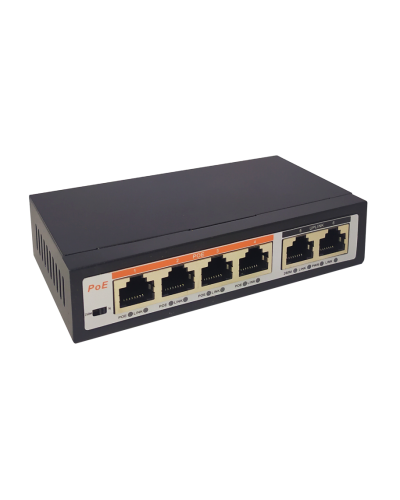 TI-204P, SIP коммутатор. Коммутатор с питанием по PoE. True-IP в Петропавловске-Камчатском