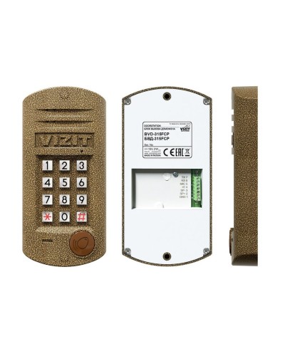БВД-315FCP. Блок вызова домофона. VIZIT в Петропавловске-Камчатском