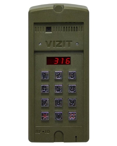 БВД-316F. Вызывная панель аудиодомофона. VIZIT в Петропавловске-Камчатском