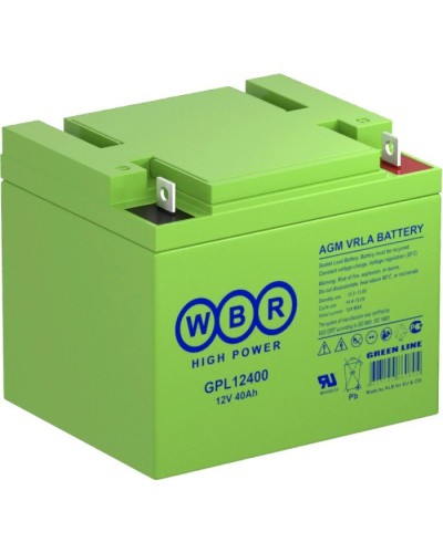 WBR GPL12400. Аккумулятор герметичный свинцово-кислотный. WBR в Петропавловске-Камчатском