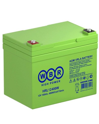 WBR HRL12400W. Аккумулятор герметичный свинцово-кислотный. WBR в Петропавловске-Камчатском