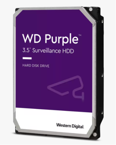 HDD 4000 GB (4 TB) SATA-III Purple (WD42PURZ). Жесткий диск (HDD) для видеонаблюдения. Western Digital в Петропавловске-Камчатском