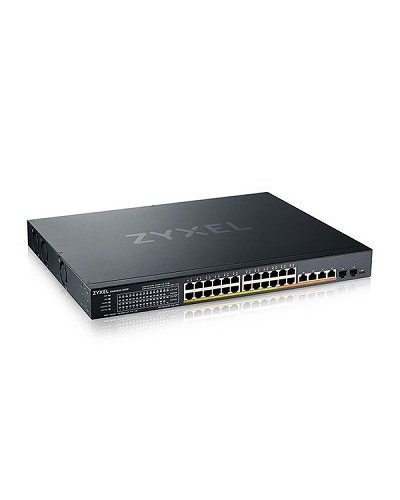 XMG1930-30HP-ZZ0101F. Гибридный мультигигабитный Smart L2+ коммутатор. ZYXEL в Петропавловске-Камчатском