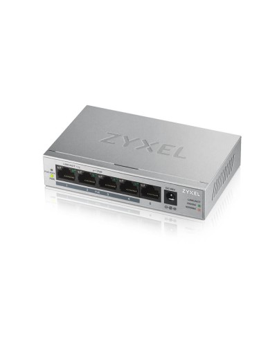 GS1005HP-EU0101F. Коммутатор сетевой PoE неуправляемый. ZYXEL в Петропавловске-Камчатском
