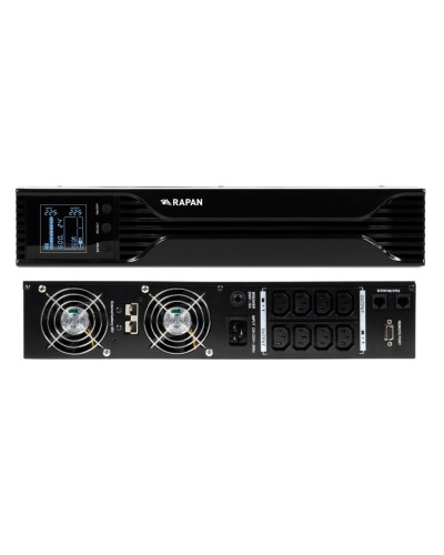 RAPAN-UPS 3000 RACK+4х9Ah (RAPAN-UPS 3000-RACK-IN-4х9-E) (8960). Бесперебойный источник питания. Бастион в Петропавловске-Камчатском