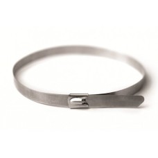 Хомут из нержавеющей стали AISI 304 4,6х300 (50 шт) (27406): Хомут из нержавеющей стали