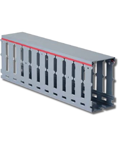 Короб перфорированный 80x40 RL12 (00163RL) серый: Короб перфорированный с крышкой в Петропавловске-Камчатском