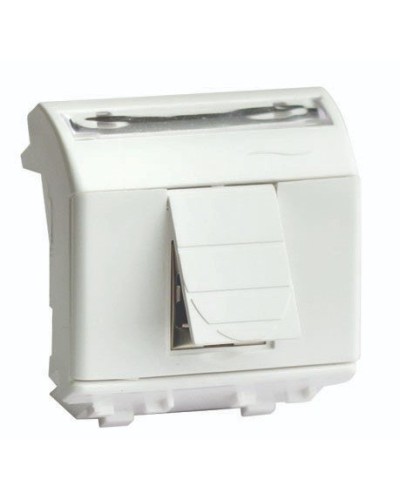 Розетка RJ-45 Brava 2 модуля слоновая кость (75450S): Розетка компьютерная с двумя разъёмами в Петропавловске-Камчатском