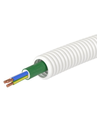 Труба ПЛЛ D20 + ППГнг(А)-HF 3х2,5 (ГОСТ+) (8S82050HF). Гофрошланг с кабелем. ДКС в Петропавловске-Камчатском