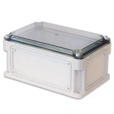 Корпус RAM box 600х300х146, высота крышки 21 мм, IP67 (563211). Корпус с фланцами и прозрачной крышкой, без монтажной платы. ДКС