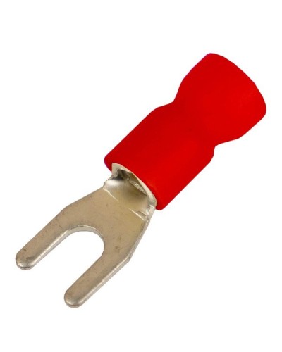 Наконечник вилочный НВИ 0,25-1,5 М3 (D3,2мм) (100 шт) (2A13P-EE-PVC). Наконечник вилочный с изолированным фланцем ПВХ. ДКС в Петропавловске-Камчатском