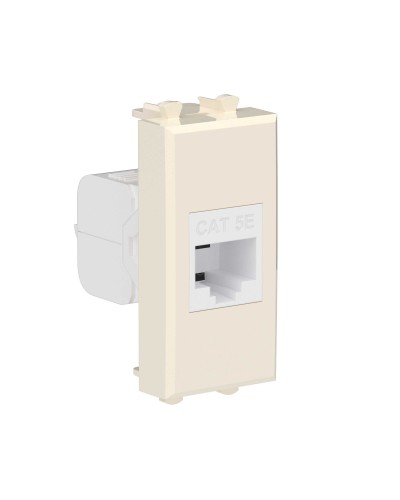Розетка RJ-45, кат.5E, Avanti, 1 модуль, ванильная дымка (4405661): Розетка компьютерная модульная в Петропавловске-Камчатском