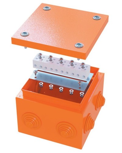 Коробка FS 150х150х80 5P (FSB31510): Коробка ответвительная огнестойкая стальная в Петропавловске-Камчатском