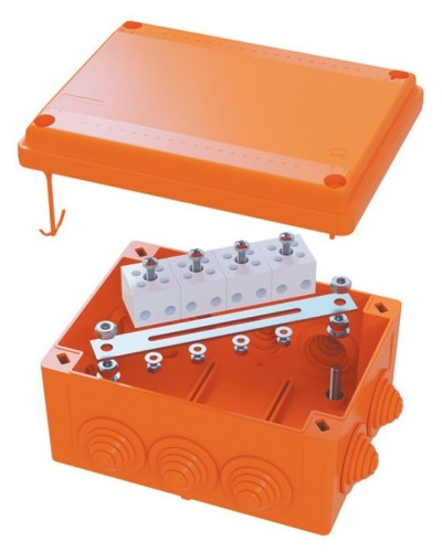 Коробка FS 150х110х70 4P (FSK20410): Коробка ответвительная огнестойкая из термопласта в Петропавловске-Камчатском
