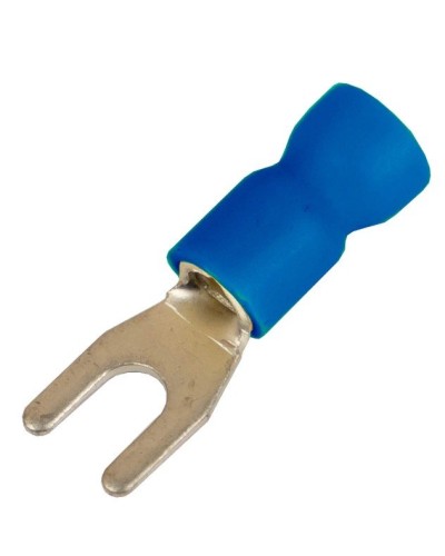 Наконечник вилочный НВИ 1,5-2,5 М3,5 (D3,7мм) (100 шт) (2B135P-EE-PVC). Наконечник вилочный с изолированным фланцем ПВХ. ДКС в Петропавловске-Камчатском