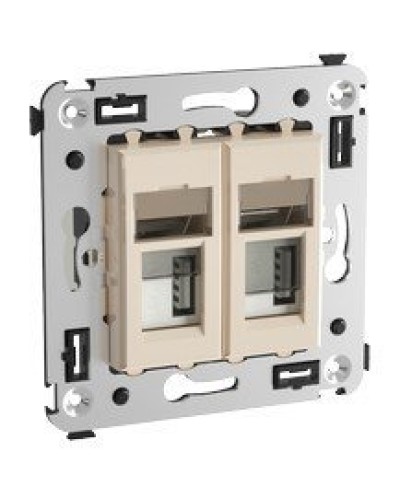 Розетка USB в стену Avanti ванильная дымка (4405543). Розетка USB. ДКС в Петропавловске-Камчатском