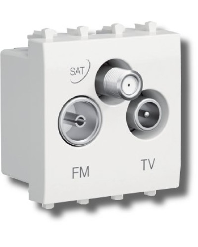 Розетка TV-FM-SAT Avanti 1 модуль ванильная дымка (4405532): Розетка TV-FM-SAT в Петропавловске-Камчатском