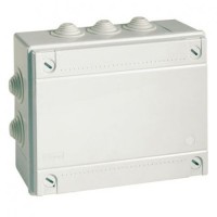 Коробка ответвительная с кабельными вводами IP55, 240х190х90 (54200). Коробка ответвительная. ДКС