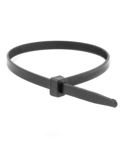 Хомут 7,6x300 P6.6, черный (100шт) (25326SR): Хомут в Петропавловске-Камчатском