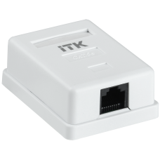 CS2-1C5EF-12-G. Настенная розетка RJ45. GENERICA