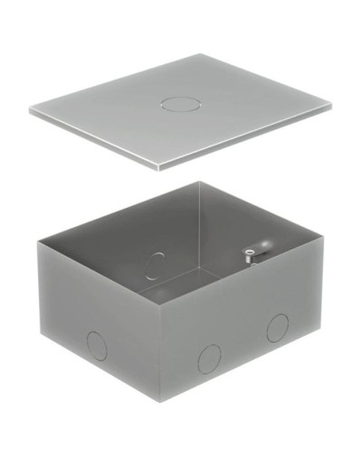 Коробка металлическая с крышкой для заливки в пол BOX/4 (70141): Коробка металлическая с крышкой для заливки в пол 159,6х133,6х75 мм, для люков 70040 в Петропавловске-Камчатском