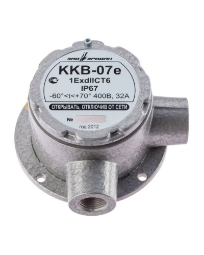 ККВ-07е-Ех-А-Р1-У-БК1, ШТ1/2+ШТ1/2. Коробка коммутационная взрывозащищенная угловая. Эридан в Петропавловске-Камчатском