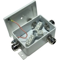 КМ-О (6к)-IP66-d, пять вводов: Коробка монтажная огнестойкая