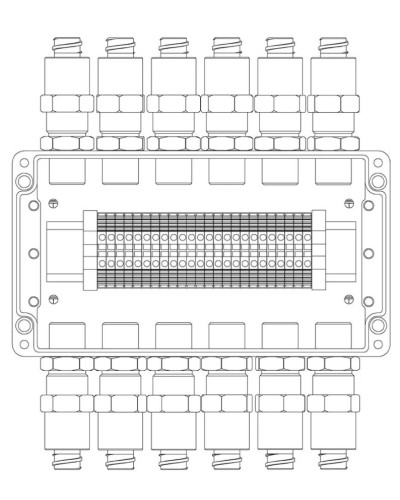 КВМК 2401. Коробка коммутационная взрывозащищенная. Компания СМД в Петропавловске-Камчатском