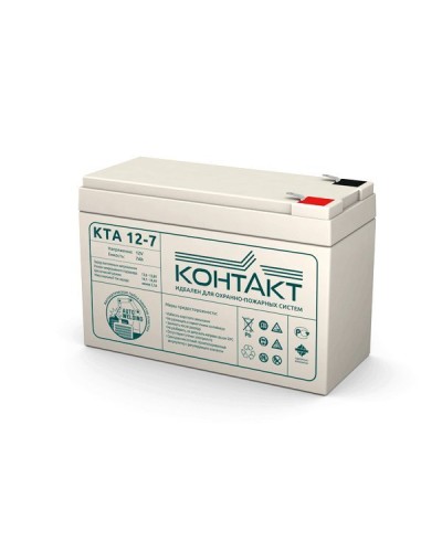 Контакт КТА 12-7. Аккумулятор герметичный свинцово-кислотный. Контакт в Петропавловске-Камчатском
