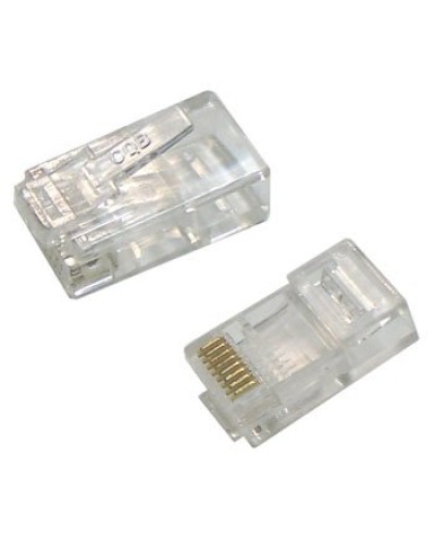 RJ-45 джек (8P8C) (100 шт). Разъем RJ-45. Прочие зарубежные в Петропавловске-Камчатском