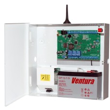 S632-2GSM-BK25-W (S632-2GSM-BK), Бокс-комплект под 7Ач, белый. Устройство оконечное объектовое приемно-контрольное c GSM коммуникатором. Проксима