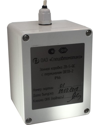 ZB-5-QC с DRTB-2 исп.02. Монтажная зонная коробка. Спецавтоматика, Москва в Петропавловске-Камчатском