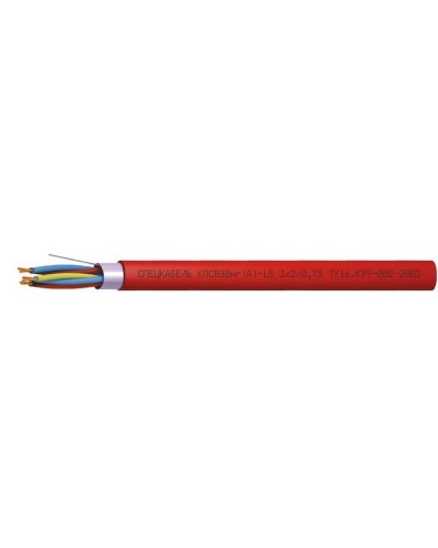 КПСВЭВнг(А)-LS 5х2х0,5 (Спецкабель). Кабель симметричный для систем сигнализации и управления, групповой прокладки, с пониженным дымо- и газовыделением. Спецкабель в Петропавловске-Камчатском