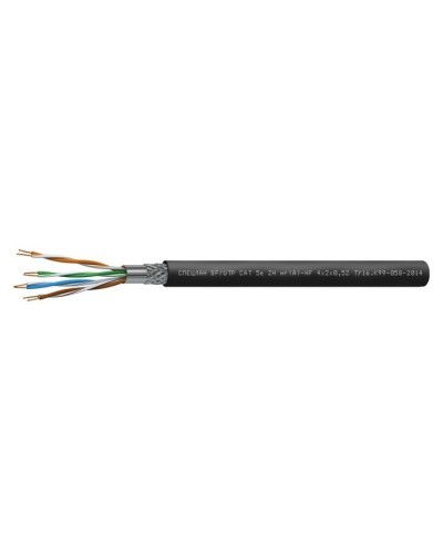 СПЕЦЛАН SF/UTP Cat 5e ZH нг(А)-HF 4х2х0,52. Кабель «витая пара» (LAN) для структурированных систем связи. Спецкабель в Петропавловске-Камчатском