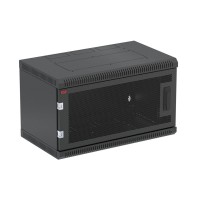 ШТ-НСр-9U-600-350-П-Ч (130411-01325). Шкаф телекоммуникационный 19 настенный 9U. ССД (Связьстройдеталь)